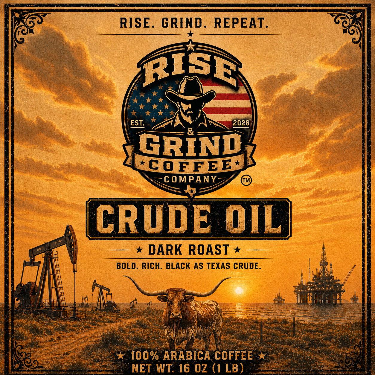 Crude Oil - Dark Roast
